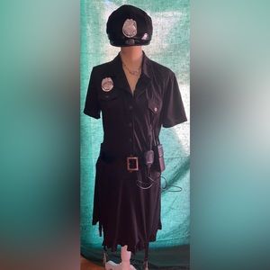 🎃 Halloween Costume Sexy Naughty Cop Costume Plus Size 3X/4X